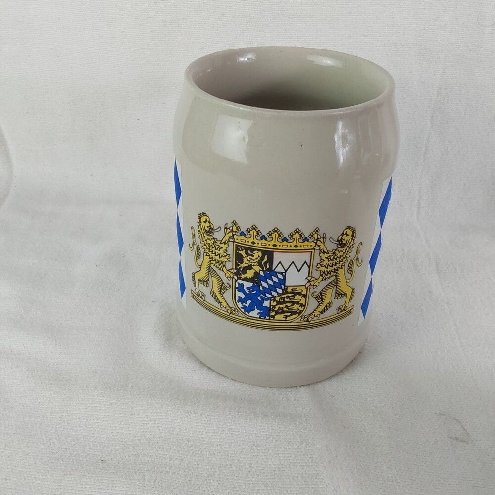 Rastal Höhr-Grenzhausen Beer Stein 1986 Germany Stoneware Oktoberfest Mug VTG